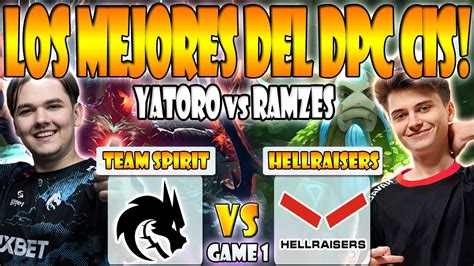 Team Spirit Vs Hellraisers Bo Game Yatoro Vs Ramzes Dpc Eeu