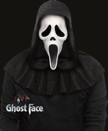 SCREAM – DELUXE GHOST FACE 25TH ANNIVERSARY MOVIE MASK | timebombtoys