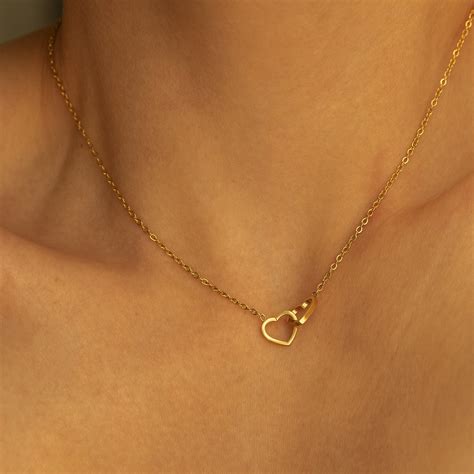 Two Hearts Intertwined Necklace