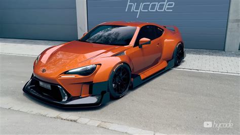 Toyota GT86 Custom Wide Body Kit by Hycade Buy with delivery ...