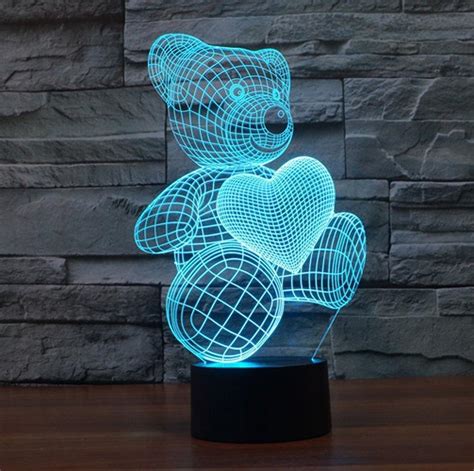 Super Veilleuse Ours D Led Boutique Maman