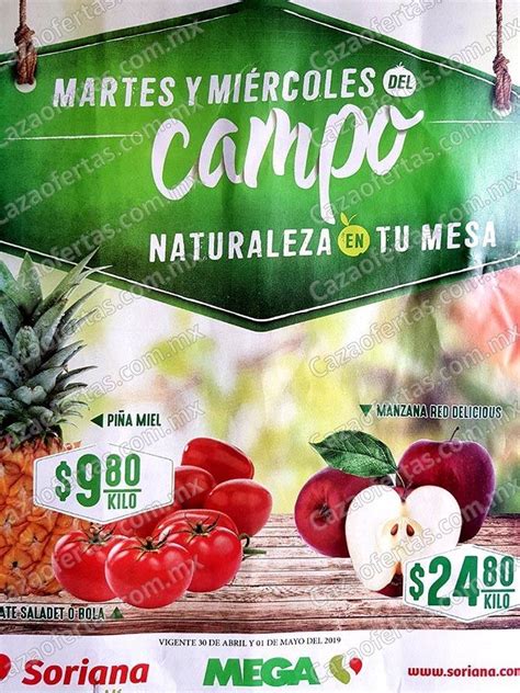 Ofertas Soriana Martes Y Mi Rcoles Del Campo De Abril Y De Mayo