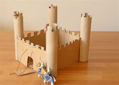 Make An Easy Castle For Kids Time Traveller Kids Craft Projects For