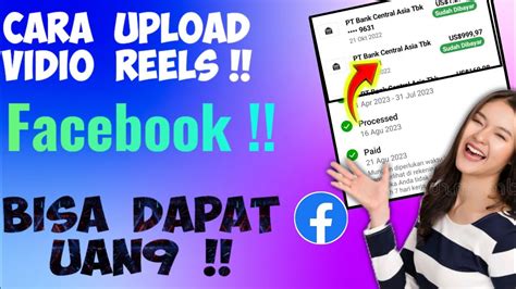 Cara Upload Vidio Reels Facebook Dapat Uang Pakai Fitur Monetisasi