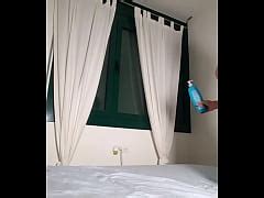 Playing Horny For A Fan Putting Cream All Over My Body Xxx Mobile Porno Videos Movies