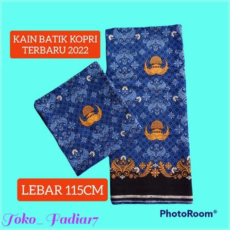 Jual Bahan Kain Korpri 2 Meter Motif Terbaru 2022batik Korpri Resmi