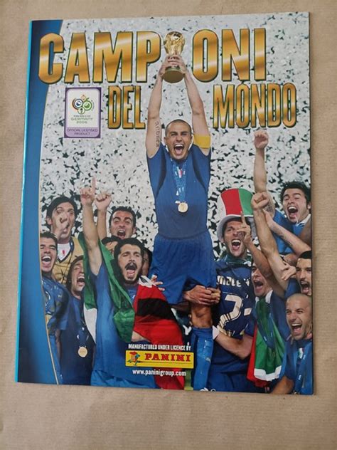 Panini Campioni Del Mondo Complete Album Italian Catawiki