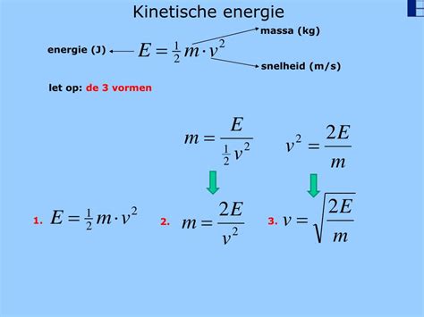 kinetische energie powerpoint    id