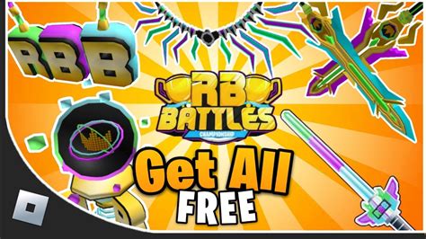 Event How To Get All Items In Rb Battles Roblox Rb Battles Season