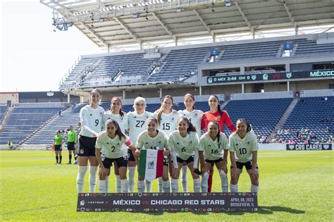 Golea México Femenil a Chicago Red Stars Quadratín Michoacán