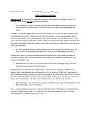 Fertility Discussion Worksheet Oj Docx Name Owen Jacobs Discussion