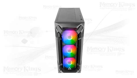 Case Mid Tower Antec Df600 Flux Black Memory Kings Lo Mejor En