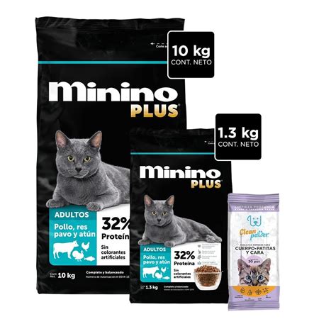 Alimento para gato Minino Plus 10 kg bundle Bodega Aurrera en línea