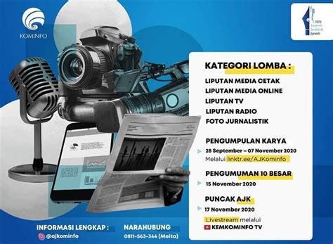 Kemkominfo Gelar Lomba Jurnalistik 2020 Berhadiah Total Rp 175 Juta