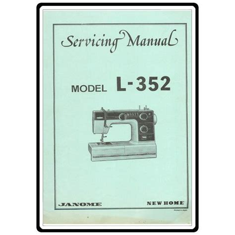 Service Manual Janome L 352