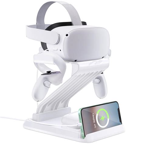 Chonimar Charging Dock For Oculus Quest 2headset Display Holder And