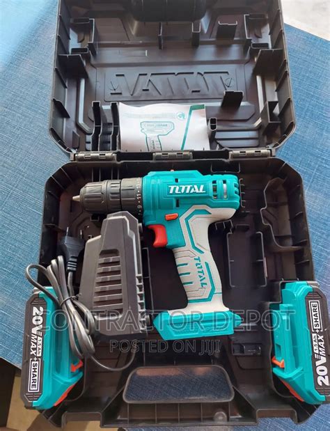 Total Tools Lithium Ion Cordless Drill Set V Super Select In Lagos