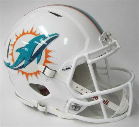 Miami Dolphins Riddell Speed Full Size Authentic Proline Football Helmet