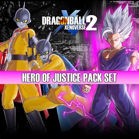 Dragon Ball Xenoverse Hero Of Justice Pack Set