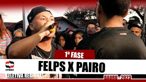 Pairo X Felps Fase Seletiva Regional Bauru Cpbmc