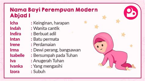 700 Nama Bayi Perempuan Modern Bermakna Indah PosBunda