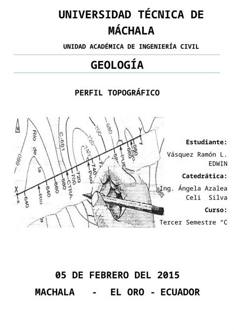 Docx Geologia Perfil Topografica Dokumen Tips