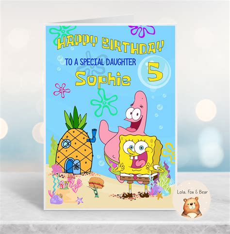 Under The Sea Birthday Card Fun Colourful Birthday Son Daughter