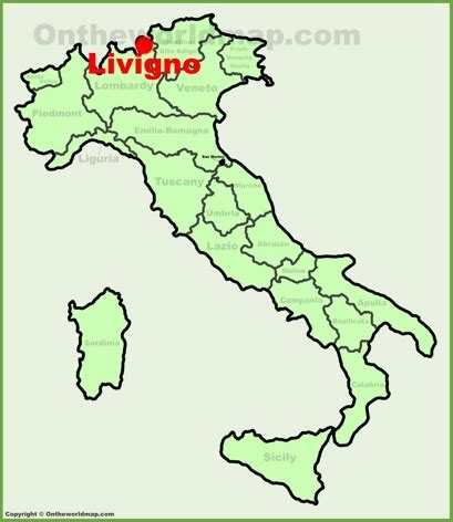 Livigno Maps | Italy | Maps of Livigno