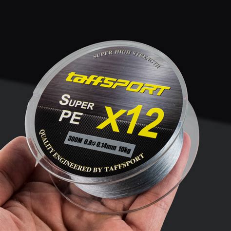 Taffsport Senar Tali Benang Pancing Fishing Line Super Pe Braided M