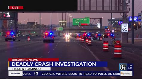 Deadly Crash Closes Southbound I 15 Youtube