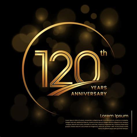 Premium Vector Th Anniversary Logo Design With Double Line Numbers