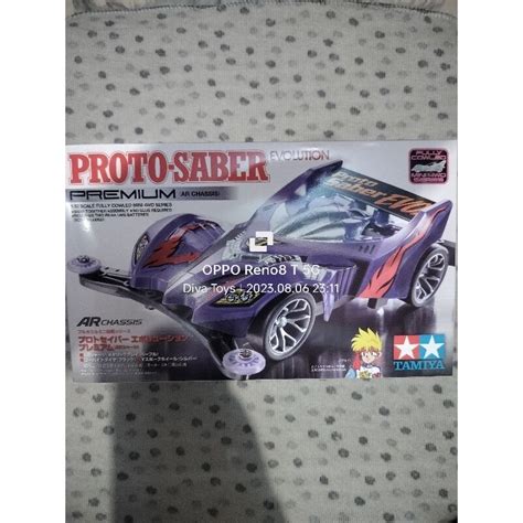 Tamiya Proto Saber Evolution Premium Ar Chassis Shopee