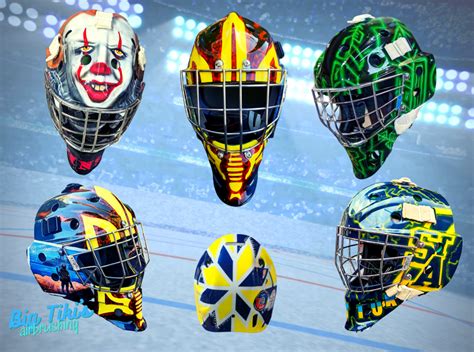 Importance of Customizing Goalie Masks - Big Tiki's Airbrushing