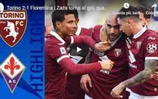 Torino Fiorentina Guarda Gol E Highlights Video Torino