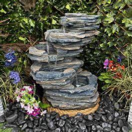 Tranquillity Corallina Rock Effect Solar Water Feature