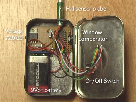 DIY gauss meter with a digital display