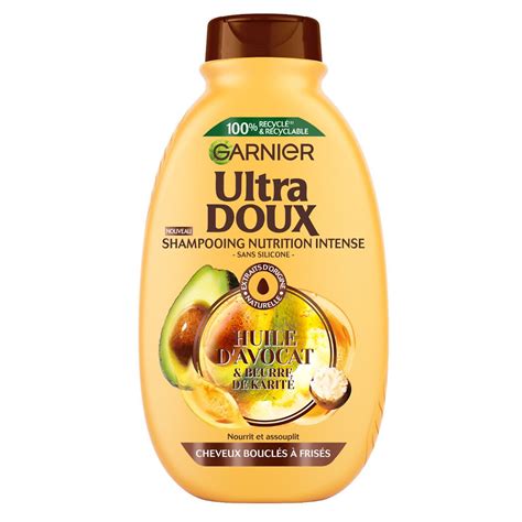 Ultra Doux Shampoing Nutrition Intense Huile D Avocat Beurre De