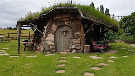 Amazing Hobbit House In Back Garden Youtube