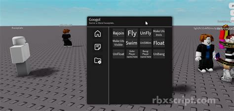 Universal Fly Float Unfly Scripts Rbxscript