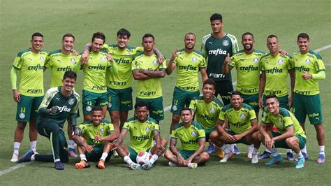 Palmeiras Faz Treino Tático E Atividades Técnicas Para Final Contra O