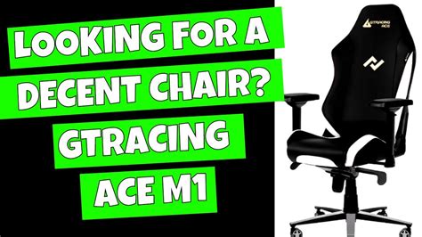 Best Mid Range Gaming Chair Gtracing Ace Series M1 Youtube