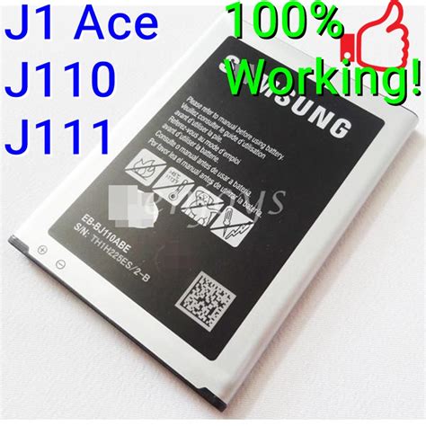 1900mAh NEW SAMSUNG ORI Battery EB BJ110ABE EB BJ111ABE For Galaxy