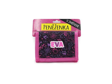 Dětská peněženka se jménem EVA - Nekupto.cz