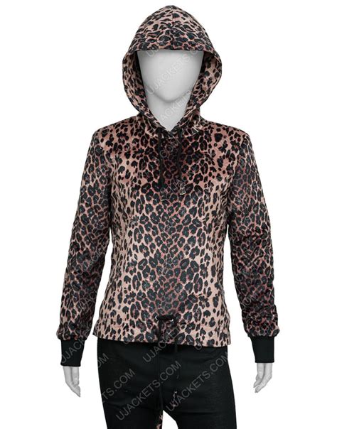 Ted Lasso S03 Juno Temple Leopard Print Hoodie Keeley Jones Hoodie