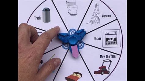 Fidget Spinner Chore Chart Printable Included Youtube