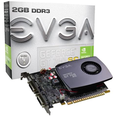 Placa de vídeo - NVIDIA GeForce GT 740 (2GB / PCI-E) - Evga ...