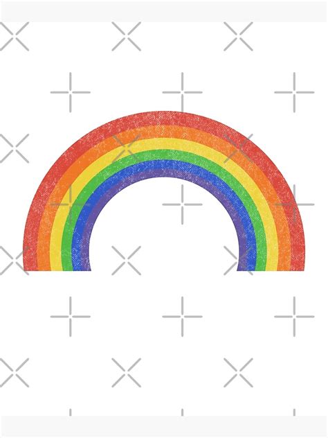 LGBT Rainbow Vintage Retro 70s 80s Style Gay Pride Poster For Sale By JapaneseInkArt Redbubble