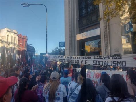 Argentina Varias Organizaciones Sociales Recordaron El De Mayo Con