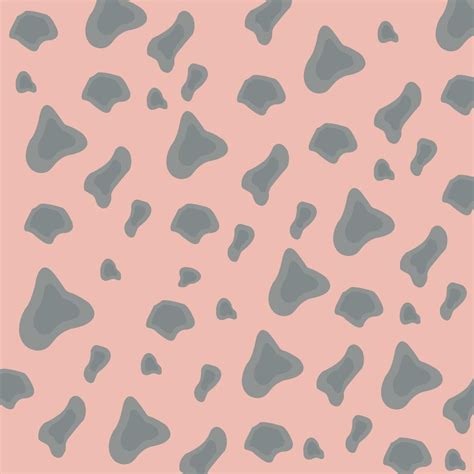 Pink Pig Patternvector Illustration Fashion Pig Animal Print Patterns