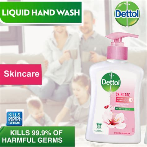 Dettol Antibacterial Skincare Liquid Hand Wash 250ml